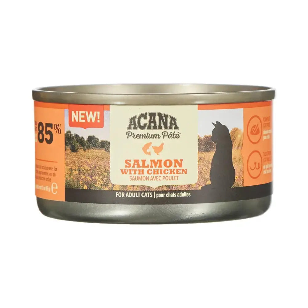 Acana Salmon & Chicken Cat Wet Food 85G pet product in Qatar