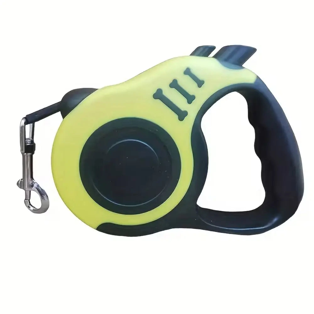 Retractable Dog Leash – Yellow Small pet product in Qatar