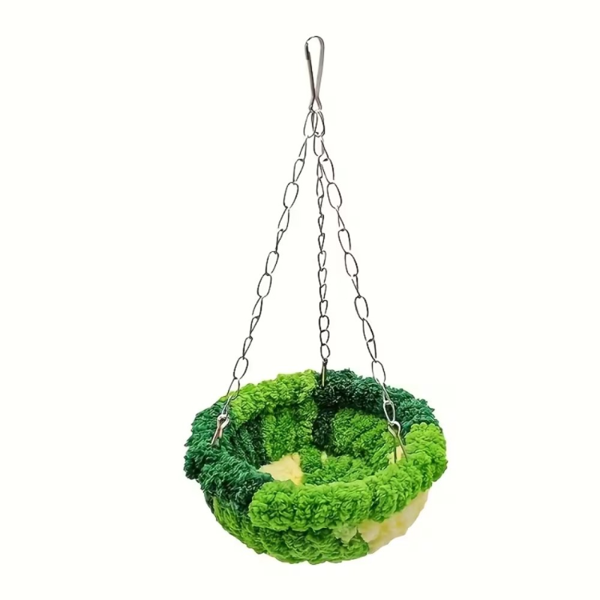 Four-Season Bird Hammock Nest – Green