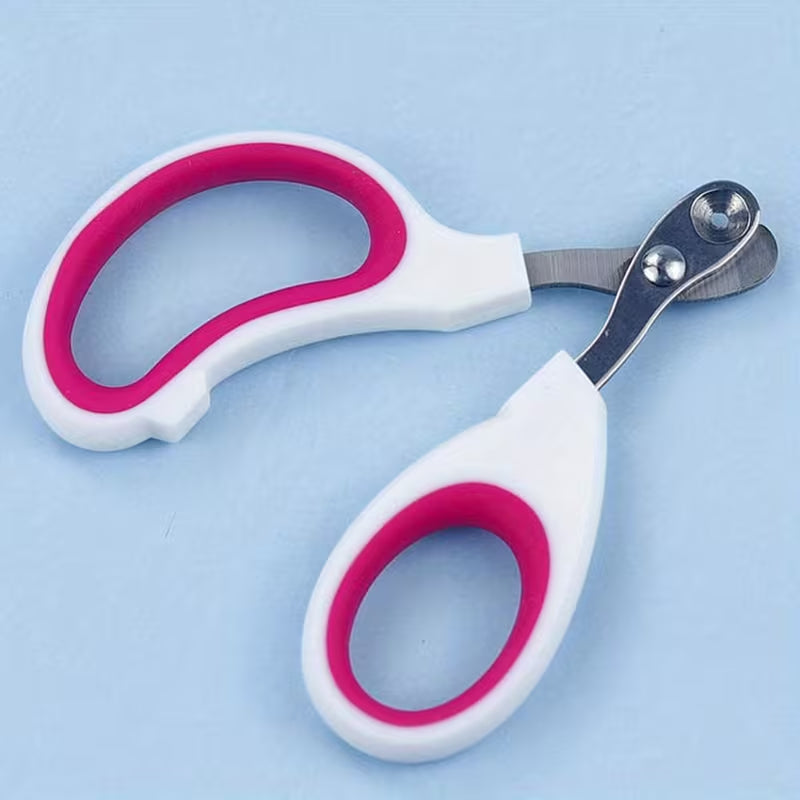 Pet Nail Clipper White & Pink (Dog & Cat)