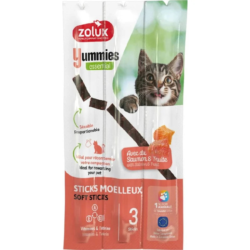 Zolux Yummies Salmon Trout Cat Treat pet product in Qatar