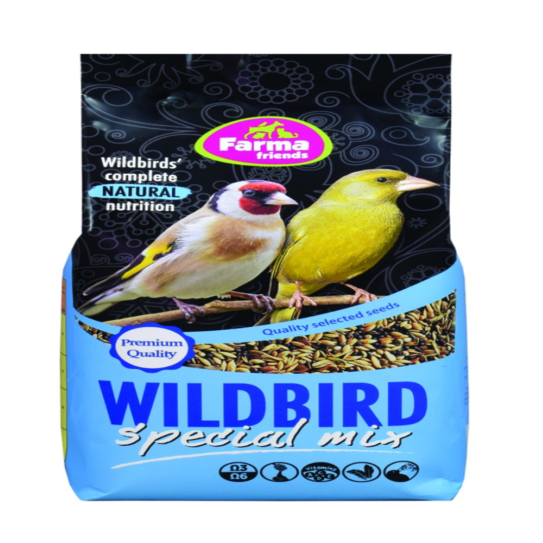 Farma Special Mix Wild Bird Food 1 Kg pet product in Qatar
