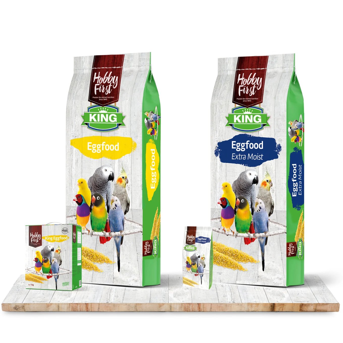 Hobby First King Egg food 1 KG x 4 Pack