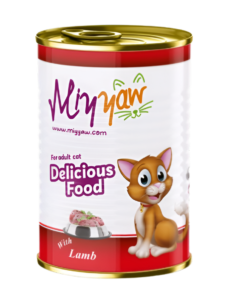 Miyyaw Lamb Adult Wet Cat Food Can 400g