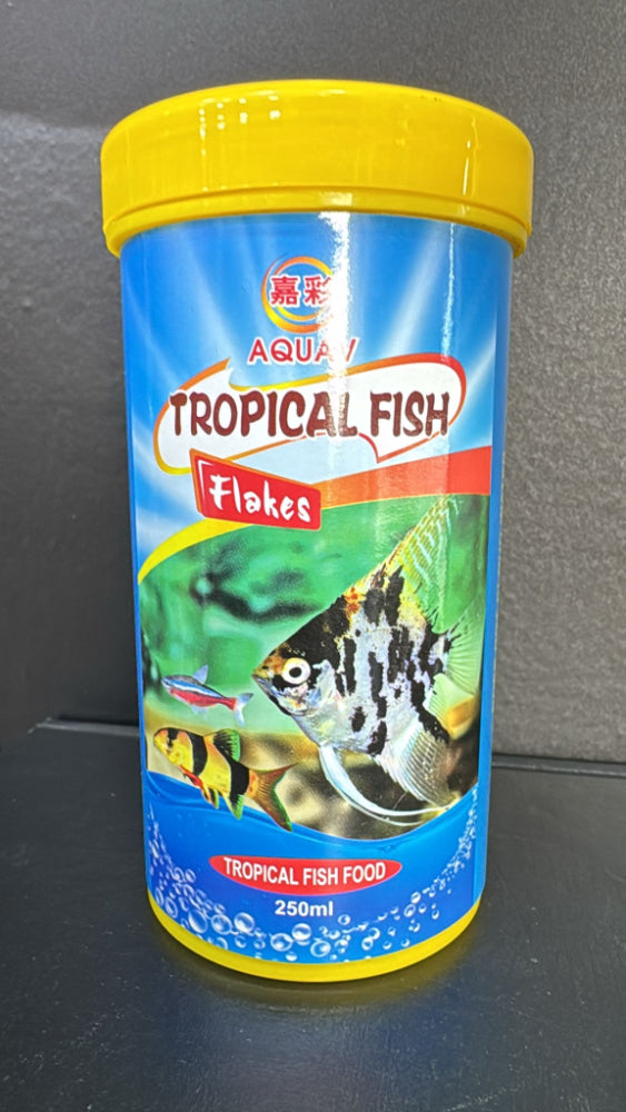 Aquav Tropical Fish Food 250 ML pet product in Qatar