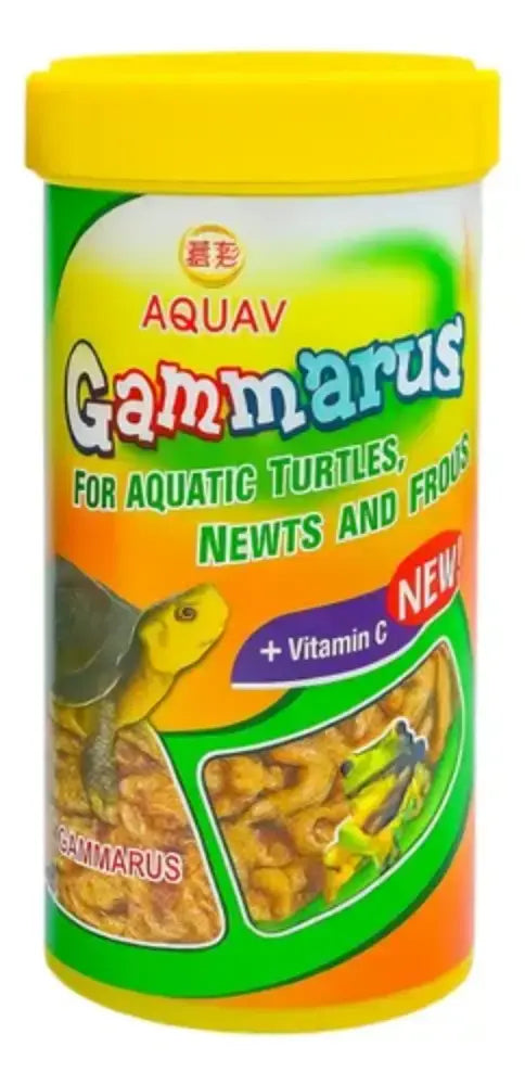 Aquav Gammarus Turtle Fish Food 100 ML pet product in Qatar