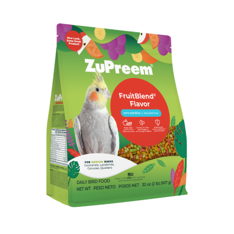 Zupreem for Medium Size Birds Food Qatar