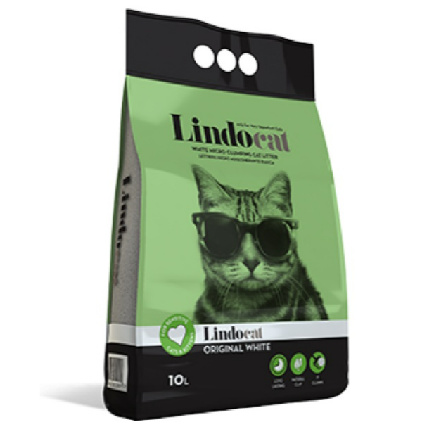 Lindocat The Original Fragrance-Free Clumping Cat Litter 10L