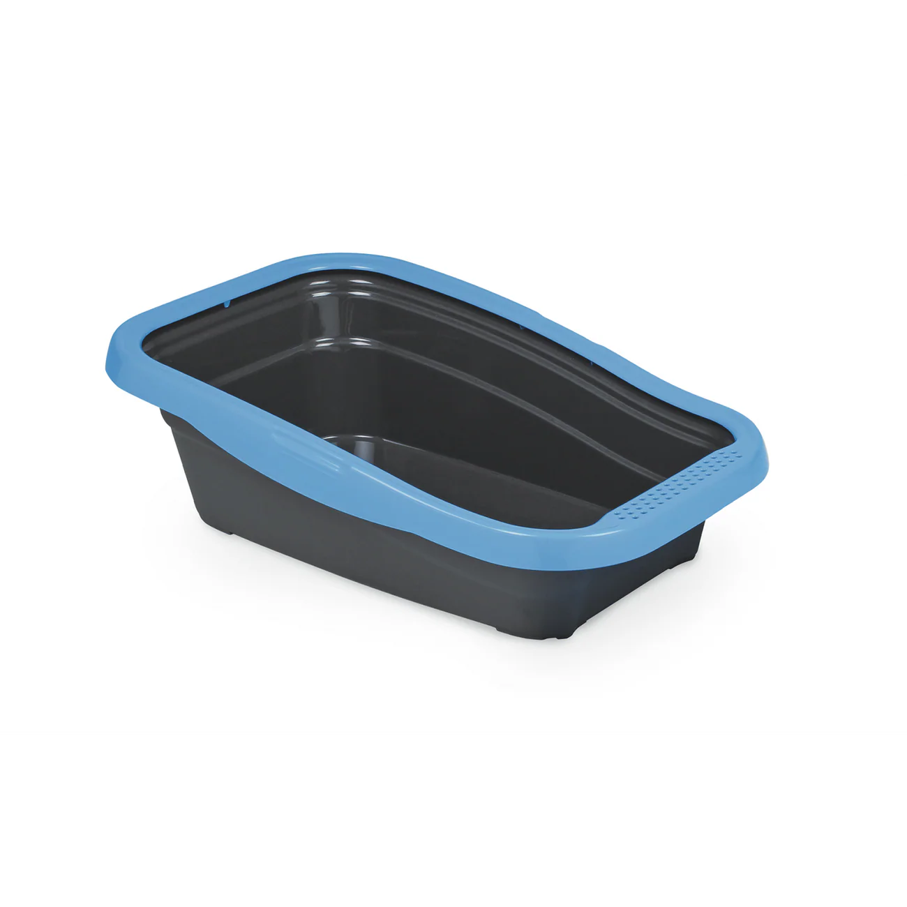 Nella Cat Litter Tray with Frame Blue 58 x 37.5 x 18 cm pet product in Qatar