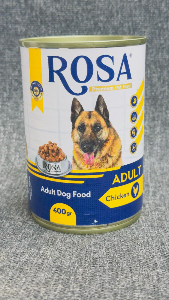 Rosa Chicken Chunks In Gravy Adult Dogs Wet Food 400g pet product in Qatar