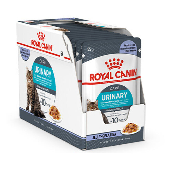 Royal Canin Urinary Jelly Wet Food Pouches 12 x 85 g pet product in Qatar