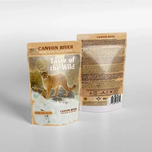 Taste of the Wild Canyon River Cat Pouch Chunks Gravy 85g