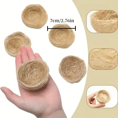Artificial Nest Decoration 7cm 2 Pieces