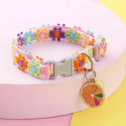 Lace Pet Collar Pendant by General — Pet Accessories — Pet Glow Qatar