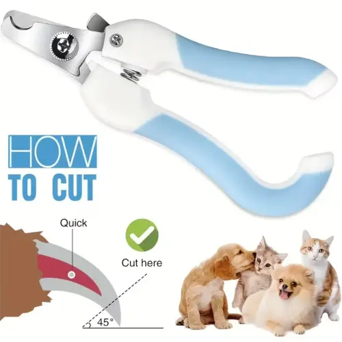 Heavy Duty Pet Nail Clipper Blu by General — Grooming — Pet Glow Qatar