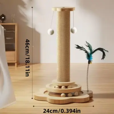 Cat Scratching Post Toy