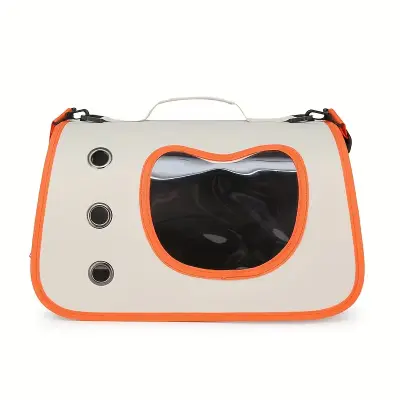 Pet Carrier Backpack Orange by General — Pet Carriers — Pet Glow Qatar