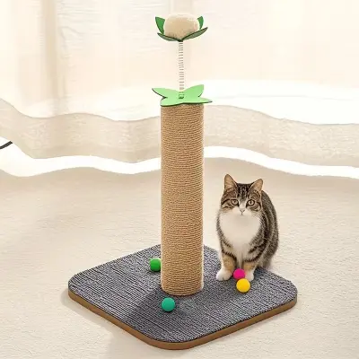 Interactive Cat Scratching Tower Balls