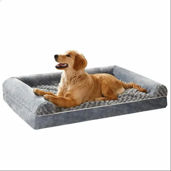 Bed L dog Cat Grey