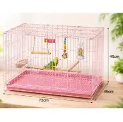 Cage White & Red