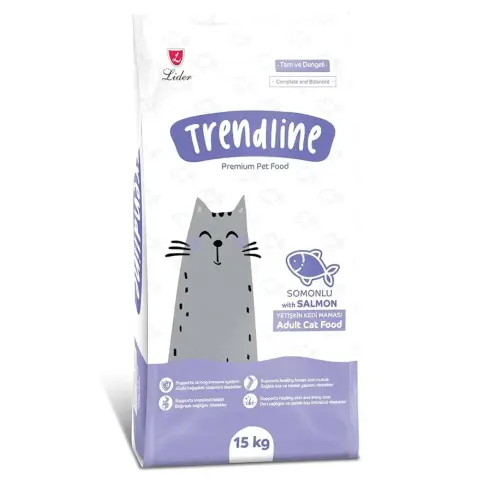 Trendline Cat Salmon 15 Kg by Trendline — Cat Accessories — Pet Glow Qatar