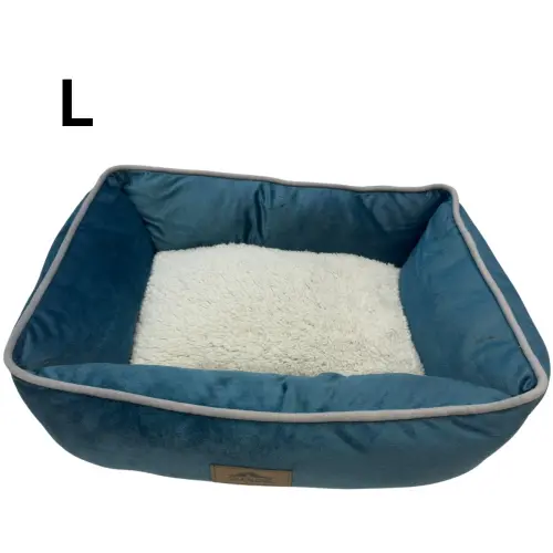 Velvet Pet Cat & S Dog Blu M 53 × 41 × 17 cm by General — Pet Accessories — Pet Glow Qatar