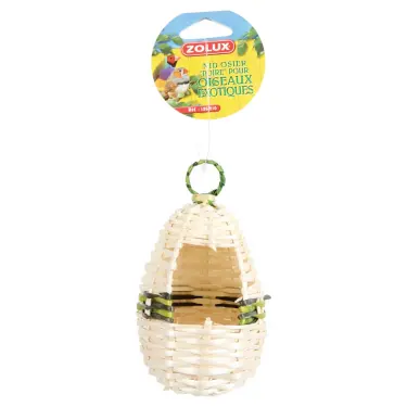 Zolux Coolla Pet Wicker Pear Nest Toy