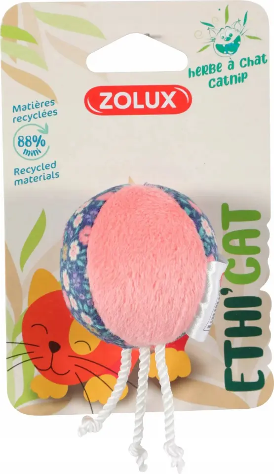 Zolux Ethicat Floral Owl W Toy