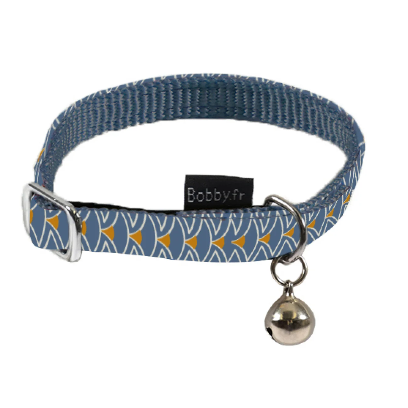 Bobby Geisha Cat Collar Blue