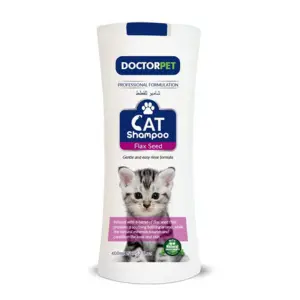Doctor Pet Cat Shampoo Flax Seed 400 ml