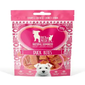 PACK’N PRIDE Duck Bites Dog Treat 70g