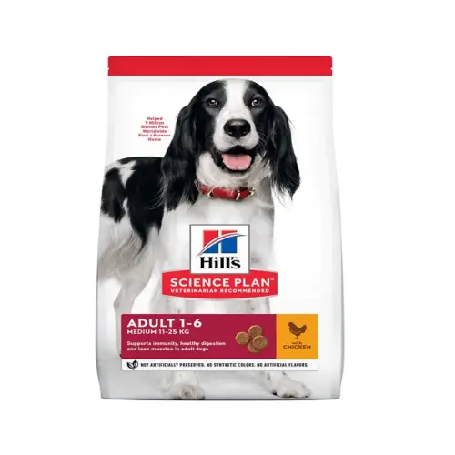 Hills Chicken Medium Dry Dog Food 14kg