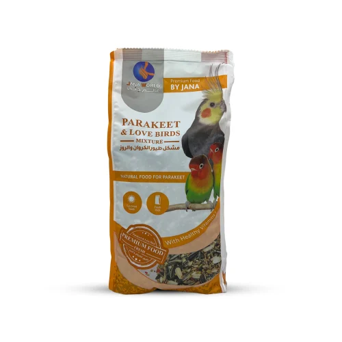Jana Cockatiel Love Birds & Parakeet Bird Food 1Kg