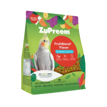 Zupreem Fruit Blend Flavor Medium Bird Food 910g