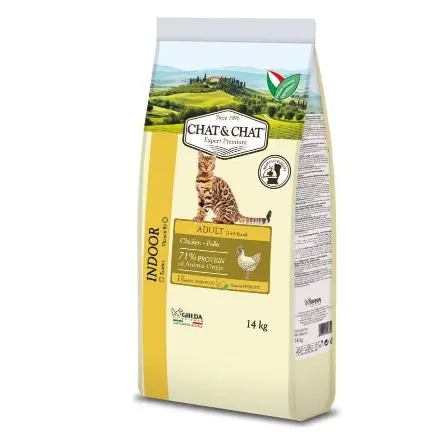 Chat & Chat Chicken Pollo Dry Cat Food 14Kg