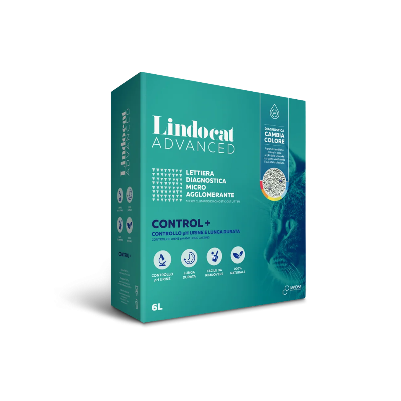 Lindocat Advance Control Plus (Fragrance-free) Cat Litter 6L