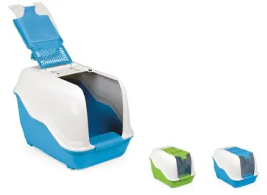 Netta Cat Litter Box Mix s 52 x 39 x 39cm by MPS2 — Cat Litter & Hygiene — Pet Glow Qatar