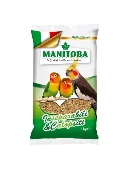 Manitoba Lovebird & Parakeet Bird Food 1 Kg
