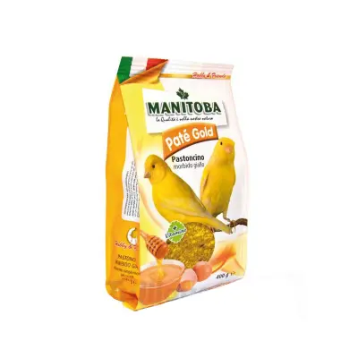 Manitoba Pate Gold Egg food Canaries Bird Food 400g