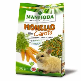 Manitoba Monello Carota Pellet Bird Food 900g