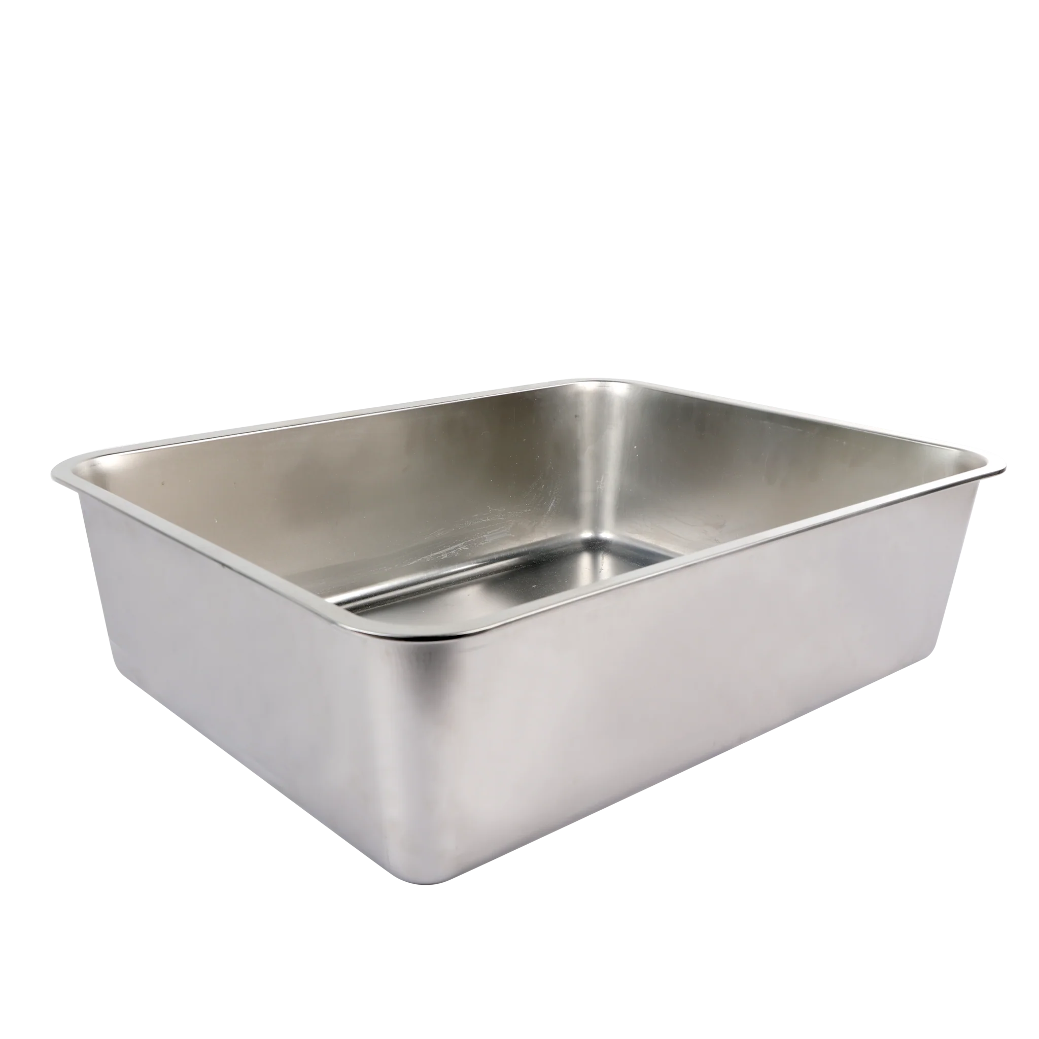 Go Fresh Stainless Steel Cat Litter Pan 52 x 40 x 15cm