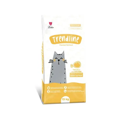 Trendline Chicken Adult Dry Cat Food 15 Kg
