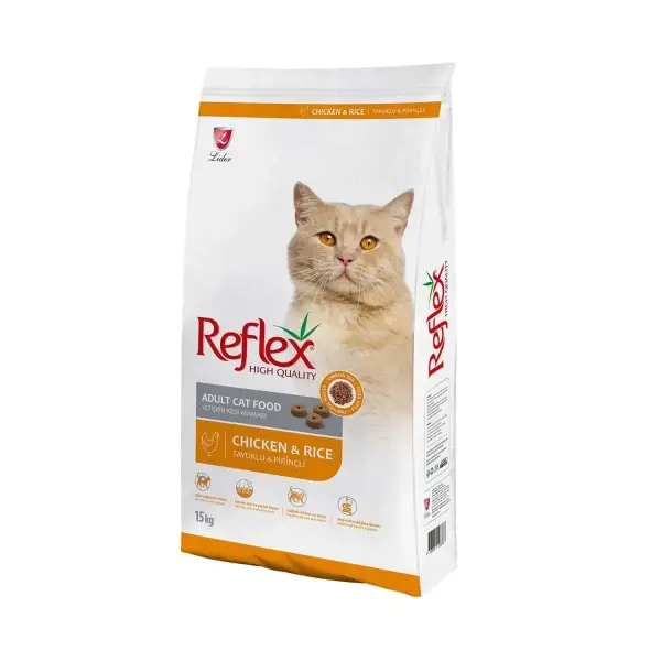 Reflex Cat Gourmet Multi Chicken & Rice Dry Cat Food 15 Kg