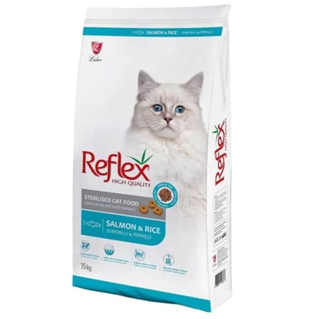 Relex Plus Sterilized salmon - Adult Dry Cat Food 15 Kg