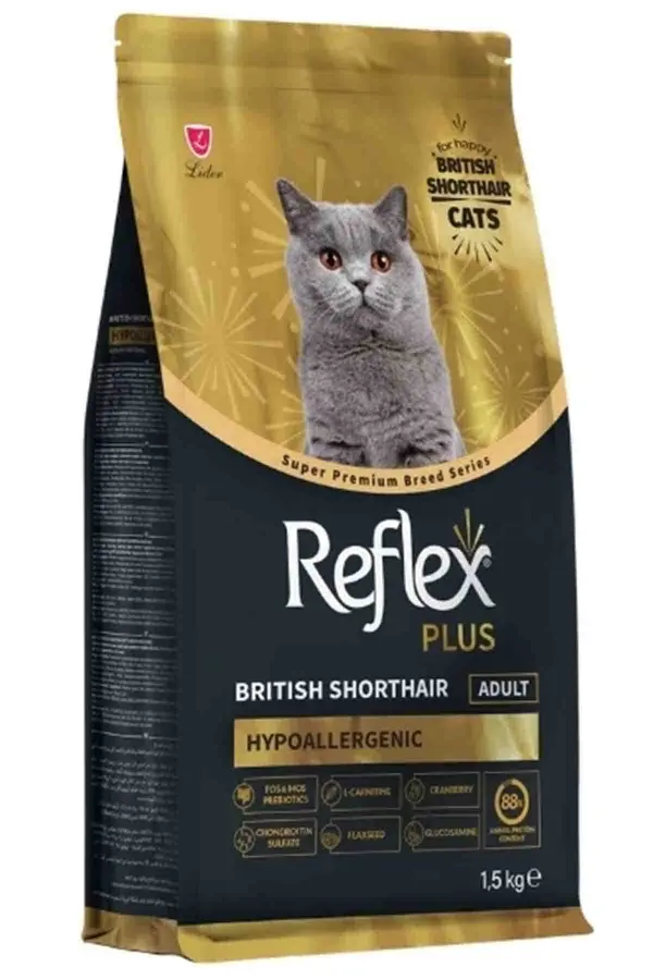 Reflex British Shorthair Dry Cat Food 1.5 Kg