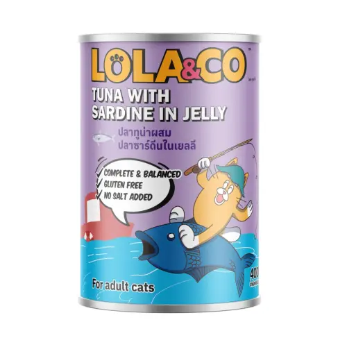 Lola&Co tuna sardine jelly 400g