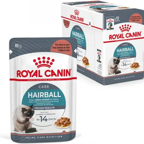 Royal Canin Hairball Gravy Wet Cat Pouches 85g