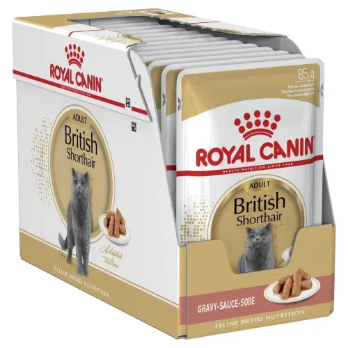 Royal Canin British Shorthair Wet Cat Pouches 85g