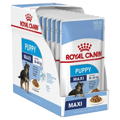 Royal Canin Size Maxi Puppy Wet Food  140g by Royal Canin — Dog Wet Food — Pet Glow Qatar