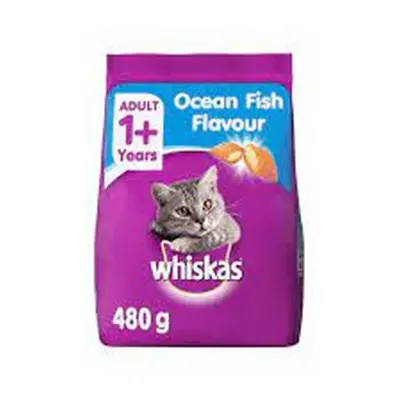 Whiskas Ocean Fish 480g by Whiskas — Cat Dry Food — Pet Glow Qatar